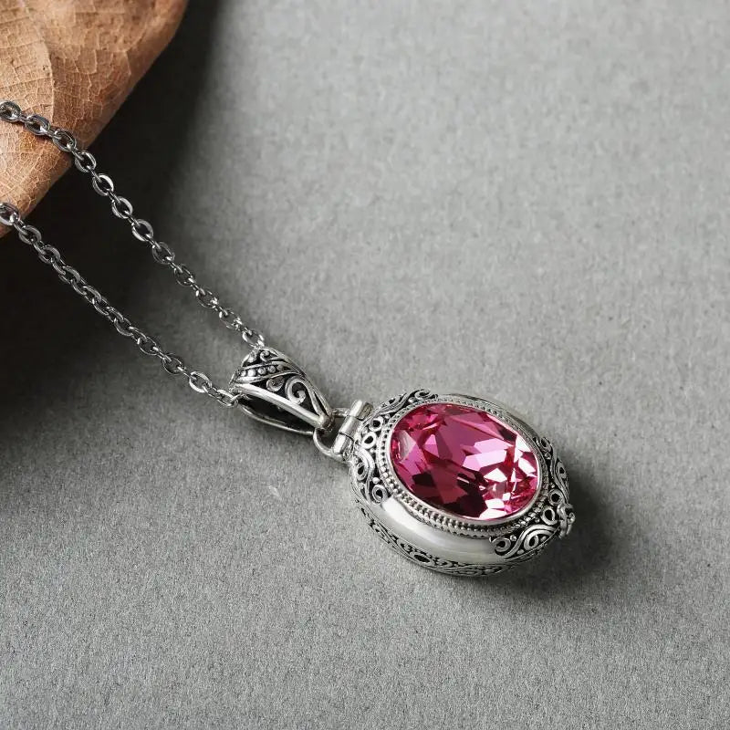 Vajra Pendant Necklace — Stainless Steel