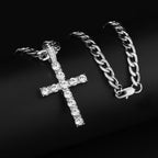 Iced Out Cuban Chain Set — 16mm