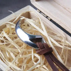 Viking Wolf Tooth Pendant Necklace - Stainless Steel Norse Rune & Celtic Knot, Men's Pagan Jewelry with wood box