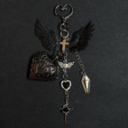 Original Hollow Heart Pocket Watch Chain keychain Design Steampunk Clock Vintage Necklace Pendant Jewelry Watch Men