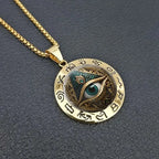 Egyptian Eye Pendant Necklace