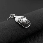 Spartan Helmet Pendant Necklace — Stainless Steel
