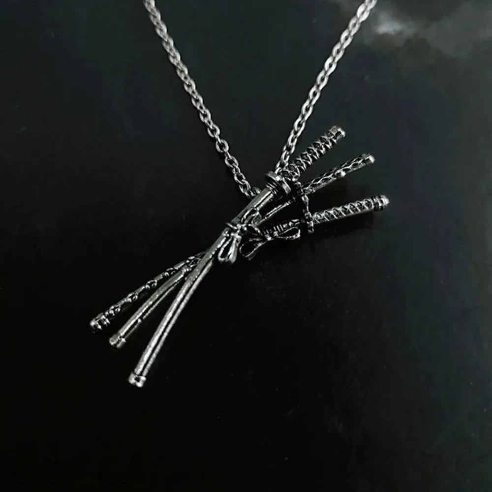 Cool European and American Personalized Men's Pendant Necklace New Fashion Punk Hip-hop Men's Necklace Jewelry