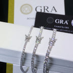 Silver 925 VVS Moissanite Tennis Bracelet 2/3/4/5MM