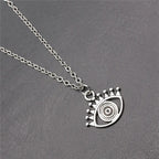 Hand and Eye Talisman Amulet Necklace — 43cm Chain