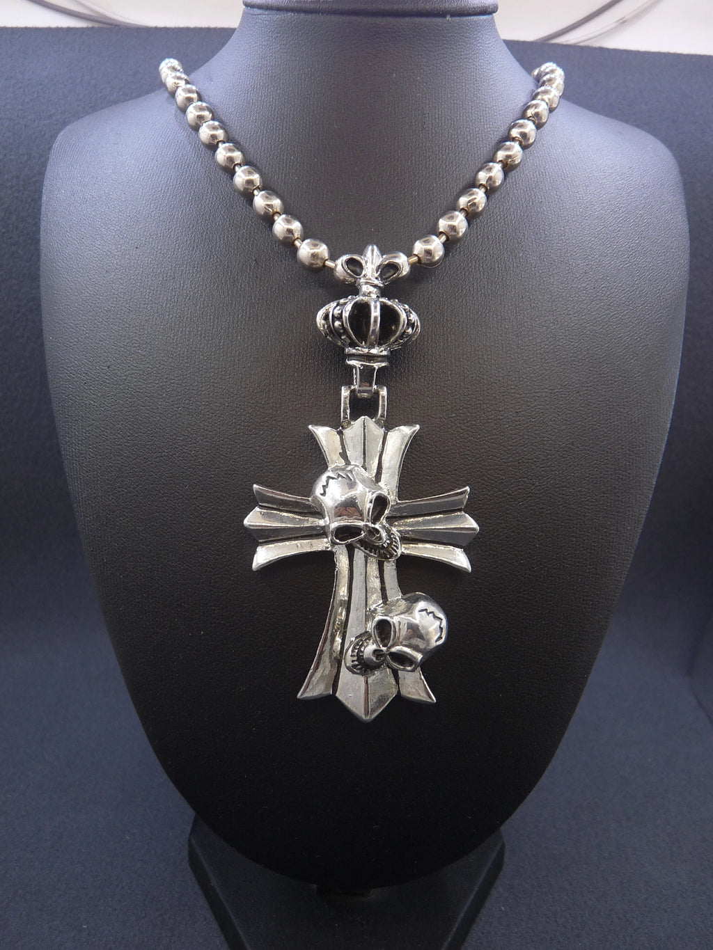 Gothic Crow Skull Jewelry