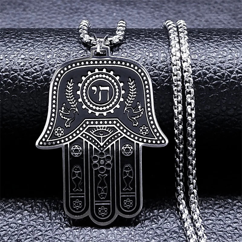 Star of David Solomon Necklace — Stainless Steel