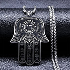 Star of David Solomon Necklace — Stainless Steel