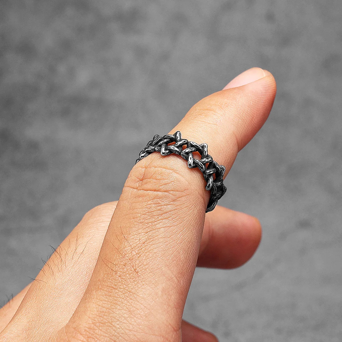Star Ring — Stainless Steel