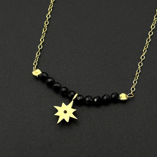 925 Silver Starburst Pendant — Silver