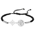 Witch Knot Pentagram Tetragrammaton Bracelet — Stainless Steel