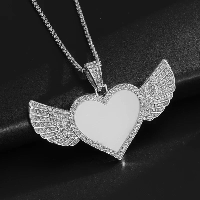 Hip Hop Iec Out Put Crystal Zirconia Dollar Sign Pendant Necklace Fashion Punk Cool Rock Rap Party Jewelry Accessories