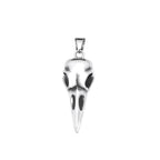 Vikings Stainless Steel Raven Pendant Necklaces For Men Women Nordic Odin Animal Skull Necklace Fashion Amulet Jewelry