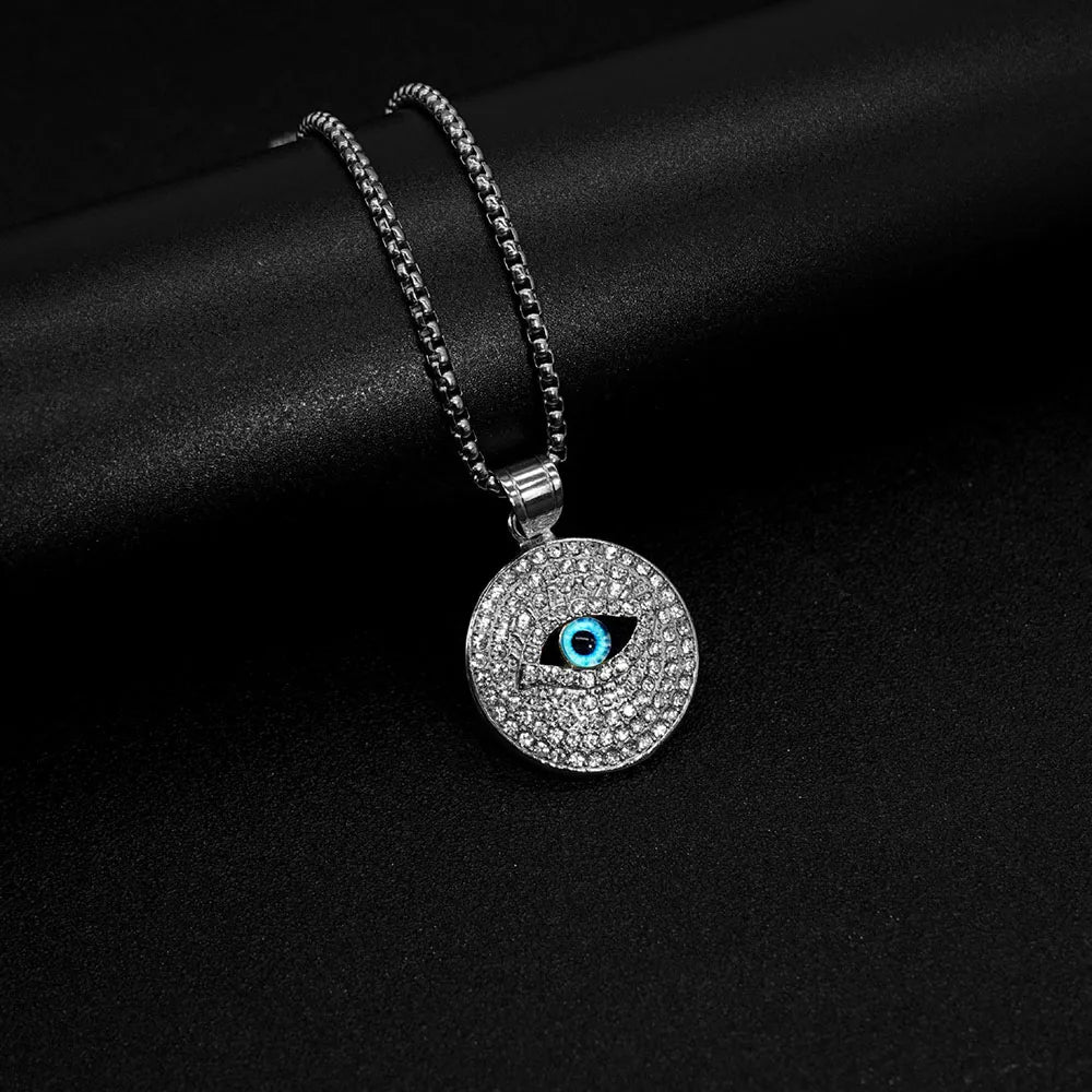 Eye of Horus Pendant Necklace — Zinc Alloy