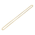 Gold Rope Chain Necklace — Stainless Steel 60cm