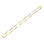 Gold Rope Chain Necklace — Stainless Steel 60cm