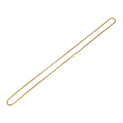 Gold Rope Chain Necklace — Stainless Steel 60cm