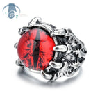 Dragon Claw Ring Eagle Talon Adjustable Opening Ring Punk Gothic Eye Jewelry For Men Women Unisex Vintage Style Hand