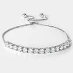 IGI Certified Lab Grown Diamond Tennis Necklace Chain CVD HPHT 18K 14K Gold 3MM 4MM 5MM Lab Created Diamond Tennis Bracelet