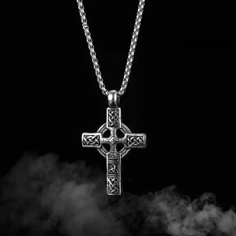 Viking Stainless Steel Pendant Necklace