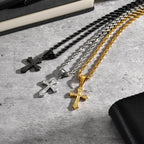 Cross Stainless Steel Pendant Necklace