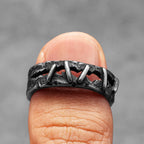 Suture Ring Stainless Steel Retro