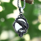 Gothic Satan Goat Stainless Steel Pendant Necklace