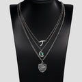 Catuni Hope Mikaelson Layered Stacking Legacies Necklaces Wishbone Pendant Clavicle Chain Girl Boy Cospaly Jewelry Gift