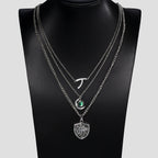 Catuni Hope Mikaelson Layered Stacking Legacies Necklaces Wishbone Pendant Clavicle Chain Girl Boy Cospaly Jewelry Gift