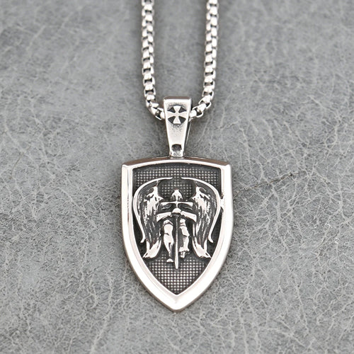 Archangel Stainless Steel Necklace