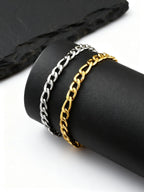 Figaro Chain Bracelet 5.5mm — Stainless Steel