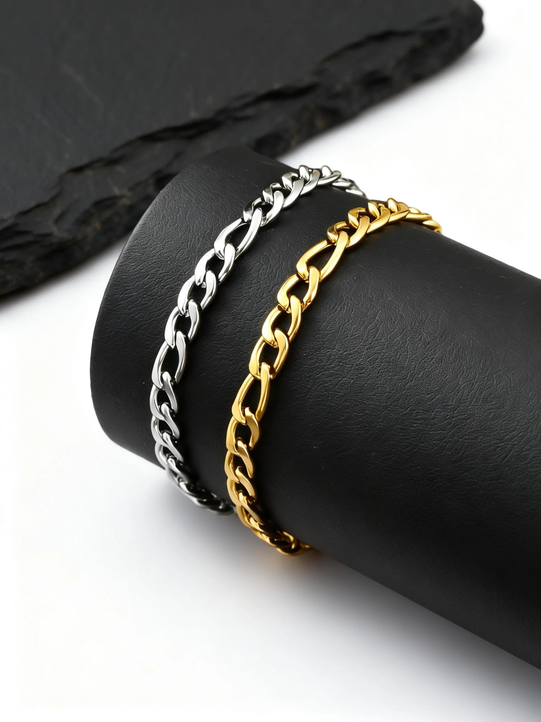Figaro Chain Bracelet 5.5mm — Stainless Steel