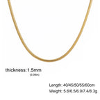 Skyrim Round Snake Chains Stainless Steel Necklace Men Women 40/45/50/55/60cm Length Unisex Hip Hop Punk Jewelry Gifts