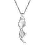 DNA Strand Pendant Necklace