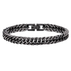Double Curb Chain Bracelet 15mm — Stainless Steel
