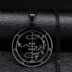 Sigil de Lucifer Baphomet Necklace — SS