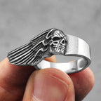 Skull Ring Black Edition — Stainless Steel