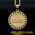 Iced Out Last Supper Pendant — Stainless Steel