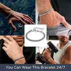 Box Chain Bracelet Set — Stainless Steel