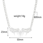 Spider Stainless Steel Pendant Necklace