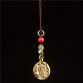 Tibetan Buddha Pendant Necklace — Copper Alloy