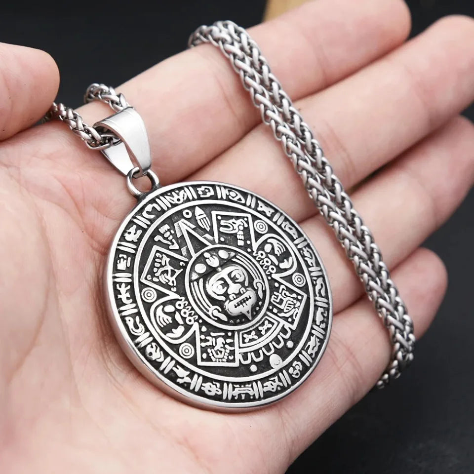Statement Stainless Steel Pendant Necklace
