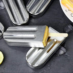 Stainless Steel Popsicle Mold Rack Ice Lolly Mold Frozen Lolly Popsicle Maker Homemade Ice Cream Mold with Popsicle
