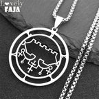 Sigil Lucifer Pendant Necklace — Stainless Steel