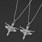 Star Steel Pendant Retro Night Street
