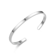 4MM Gold Snake Chain Stainless Steel Bracelet