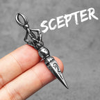 Exorcism Scepter Pendant — Stainless Steel