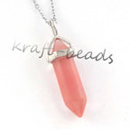Amethyst Crystal Pendant Necklace