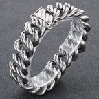 Vintage 18/22MM Width Twist Cuban Link Chain Bracelet for Man Cool Stainless Steel Bracelets Mens Male On Hand Jewelry