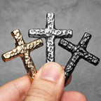 Cross Pendant Necklace — Stainless Steel